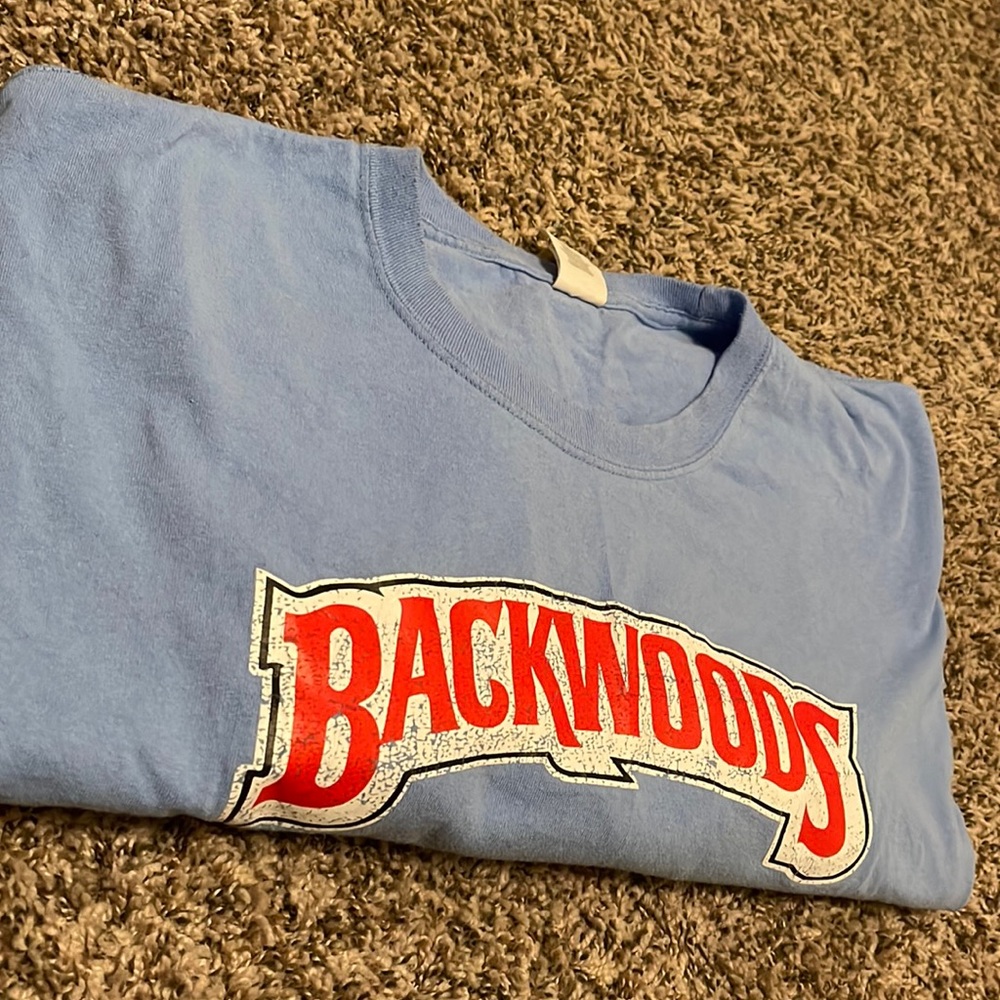 Sky blue (BackWood ) 4x long sleeve shirt